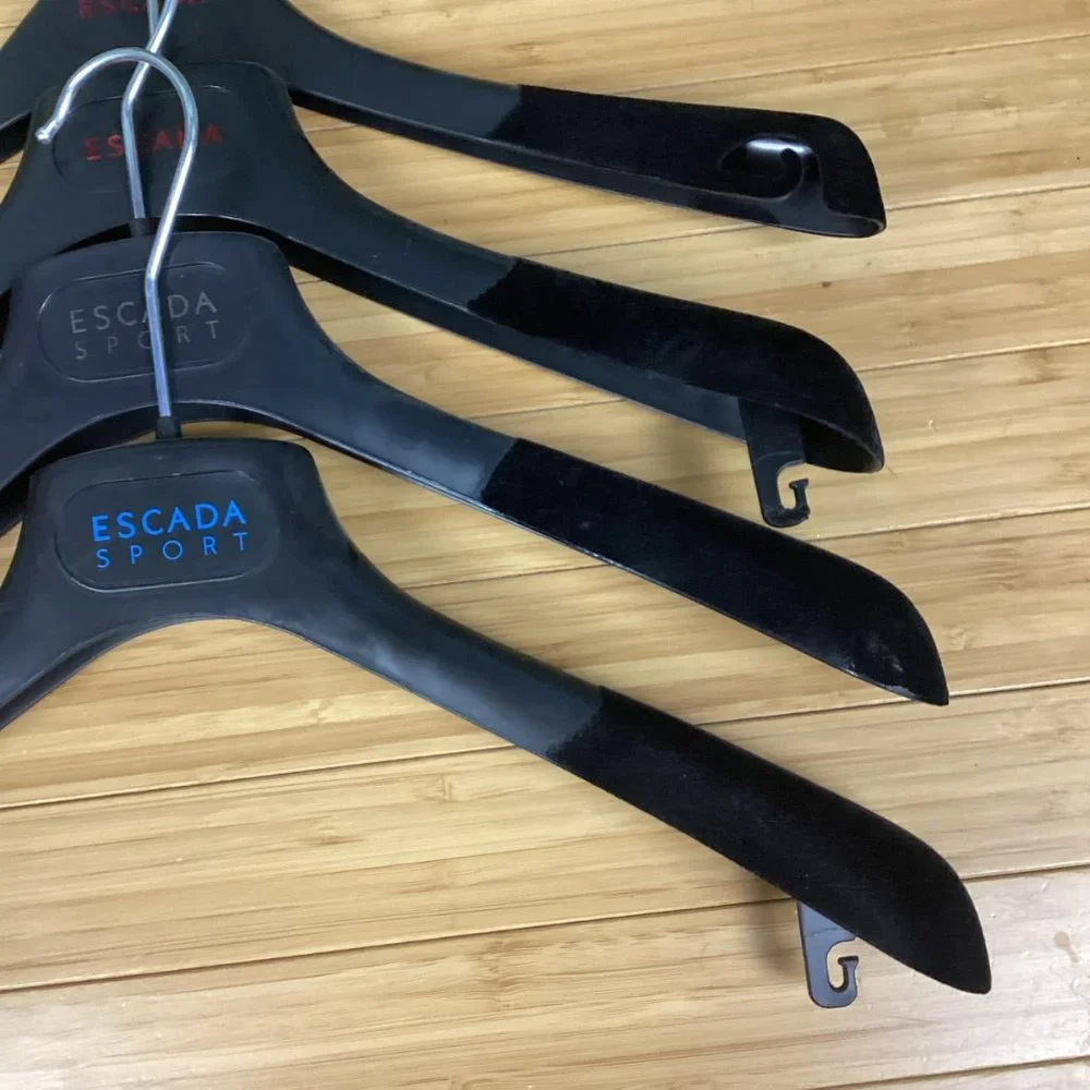Vintage Escada Hangers Black (4)